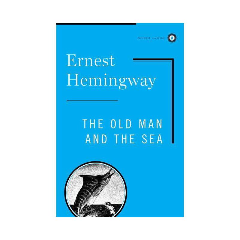Old Man and the Sea - (Hemingway Library Edition) by  Ernest Hemingway (Hardcover), 1 of 2