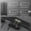 SUGIFT 3 Piece Luggage Set, Trunk Set, Hardside Lightweight Suitcase Carry with Spinner Wheels & TSA Lock, 20in/24in/28in - 3 of 4