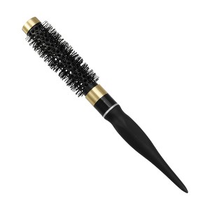 Unique Bargains Nano Thermal Ceramic Round Hair Brush Black 0.79" 1 Pc - 1 of 4