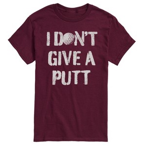 Men's - Instant Message - I Dont Give A Putt Short Sleeve Graphic T-Shirt - 1 of 4