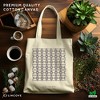 Lincove Stylish Canvas Tote Bag - Eco-Friendly, Reusable Shopping Bag - Perfect for Daily Use, Groceries, and Travel - 4 of 4
