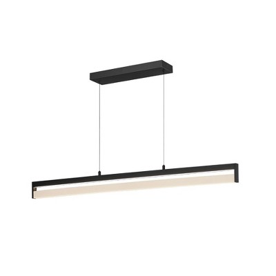 ET2 Lighting Crossbar 1 - Light Pendant in  Black