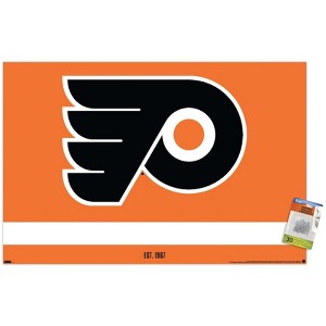 Trends International NHL Philadelphia Flyers - Logo 21 Unframed Wall Poster Prints - 1 of 4