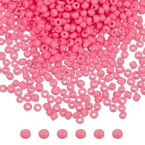 Unique Bargains Loose DIY Earring Necklace Making Glass Round Beads 12000 Pcs - 1 of 4