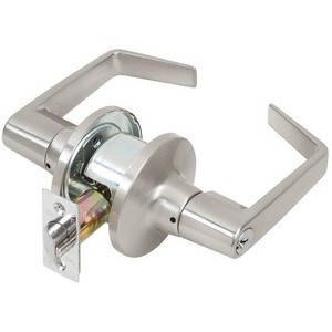 Tell Cortland Satin Chrome Storeroom Lockset 1-3/4 in. - 1 of 1