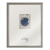 Kate and Laurel Blake Dry Framed Printed Glass by Elizabeth Silver, 16x20, Gray - 2 of 4