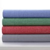 Tribeca Living Yarn Dyed Portuguese Cotton Flannel Extra Deep Pocket Sheet Set - image 3 of 3