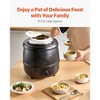 VEVOR Electric Soup Warmer, 10QT Commercial Soup Kettle with 304 Stainless Steel Detachable Insert Pot, 95~176°F Adjustable Temperature, Black - 3 of 4