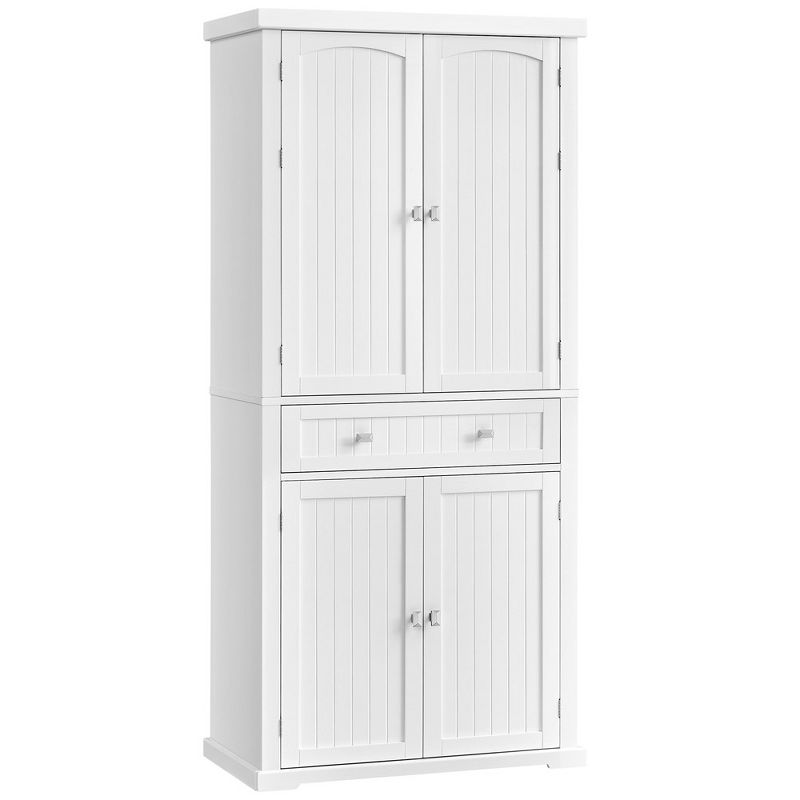 VASAGLE Kitchen Pantry Storage Cabinet 71.9 Inches Tall Freestanding Cupboard with 1 Large Drawer 6 Hanging Shelves, 5 of 7