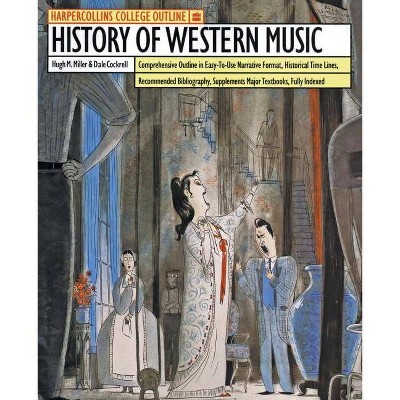 HarperCollins College Outline History of Western Music - 5th Edition by  Hugh M Miller (Paperback)