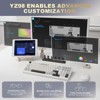 MaseiKar YZ98 Gasket Mechanical Keyboard,99 Key Hot Swappable BT5.0/2.4G/USB-C Wireless NKRO 98% 1800 Layout with RGB LED Backlit(Milk Switch, White) - 4 of 4