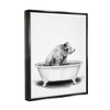 Stupell Industries Bear In A Tub Funny Animal Bathroom Drawing - 3 of 4