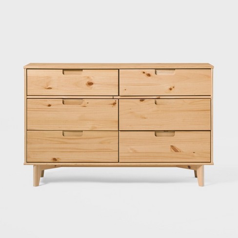 Target store wood dresser