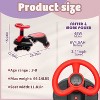 HTUTWOO Kids RideWiggle Car Retractable, Shock absorbing PU Wheels For Effective Floor Protection, Provide a speed of 3.11MPH for Kids aged 3+ - 2 of 4