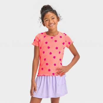 New Girls Dress Neon Crop Top Skirt Leggings Kids Party Dresses Age 7-13  Years