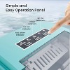 ZAFRO Ice Makers Countertop with Handle,26.5Lbs/24H,9 Cubes in 6 Mins,2 Sizes of Bullet Ice,Portable Machine with Self-Cleaning - 2 of 4