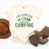 Simply Sage Market Life Is Better When You're Camping Garment Dyed Tee - 3 of 4