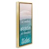 Stupell Industries Timeless As Tides Beach Phrase, 15" x 31" - 3 of 4