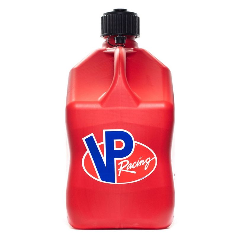 VP Racing Fuels 5.5 Gallon Motorsport Racing Liquid Container Utility Jug Can with Contoured Handle, Multipurpose Cap and Rubber Gaskets, Red (8 Pack), 3 of 7