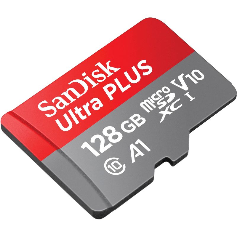 SanDisk Ultra PLUS 128GB microSD Memory Card, 3 of 6
