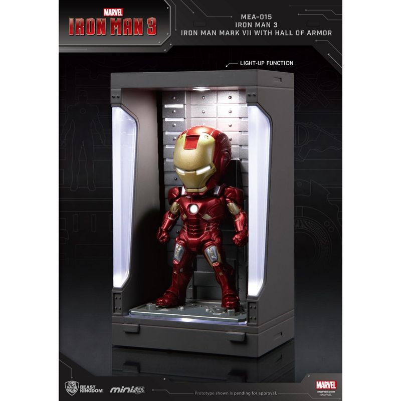 Marvel Iron Man 3 /Iron Man Mark VII with Hall of Armor (Mini Egg Attack), 4 of 6