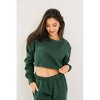 Women's Amelia Crop Sweatshirt - TIC TOC - 3 of 3