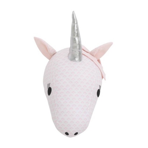 plush unicorn head