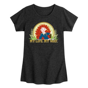 Girls' - Disney - My Life My Way Fitted Short Sleeve Graphic T-Shirt - 1 of 4
