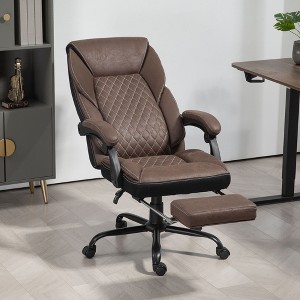 PAGED Adjustable Computer Chair Executive Office Chair with Foot Rest and High Back, Comfy Desk Chair for Office, Bedroom - 1 of 4