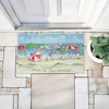 Stupell Industries Seas 'n' Greetings Beach Printed Outdoor Door Mat, design by Paul Brent, 18"x30" - 4 of 4