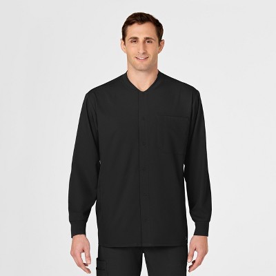 Wink PRO Men's Snap Front Warm-Up Jacket