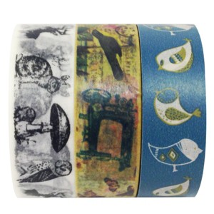 Wrapables Washi Tape (Set of 3) - 1 of 4