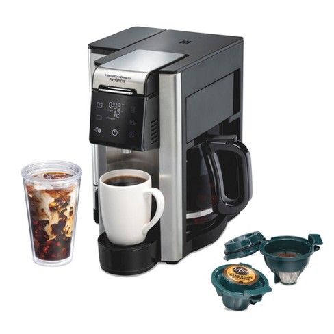 Hamilton Beach 12c Flexbrew 5 In 1 Drip Coffee Maker Black Target