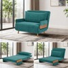 Racxily 3-in-1 Sven Sofa Bed, Upholstered Convertible Sleeper Accent Chair - 3 of 4