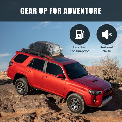 Roof Rack Basket, 63 x 37.8 Inch RB544 Car Carriers Rooftop Basket, 165Lbs Capacity Cargo Rack for SUV Truck Cars