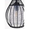 Elegant Lighting Miya 1 Light Black Pendant - 4 of 4
