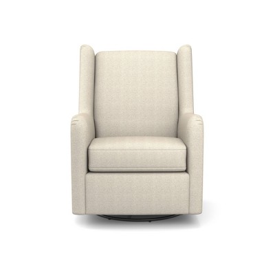  Best Chairs Inc. Brianna Swivel Glider - Linen 