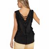 Women's Never Before Lace-Up Back Tank - POL - 3 of 4
