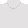 Black Bow Jewelry 1.4mm Sterling Silver, Twisted Serpentine Chain Necklace - 2 of 4