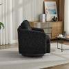 CAVINAS Modern Chenille Swivel Accent Chair with 360-Degree Rotation and Cushioned Seat, Armchair for Living Room or Bedroom - 2 of 4