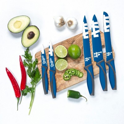 The Sports Vault Corp. 5 Piece Stainless Steel Assorted Knife Set