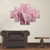 Trademark Fine Art Gordon Semmens Pink Carnation 04 5 Piece Panel Set Art - 3 of 3
