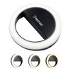 Insten Video Conference Lighting Kit For Cell Phone Laptop, LED Mini Ring Lights, Dimmable, Button Control - 4 of 4