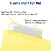Avery Big Tab Insertable Dividers for 3 Ring Binder, 5-Tab Sets, Clear Tabs, Buff Paper with Gold-Reinforced Buff Paper, 24 Sets (11113) - 3 of 4