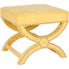 Mystic Ottoman with Silver Nail Heads  - Safavieh - 3 of 4