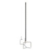 Ghent Clear Partition Extender with Attached Clamp, 36 x 3.88 x 24, Thermoplastic Sheeting - 3 of 3