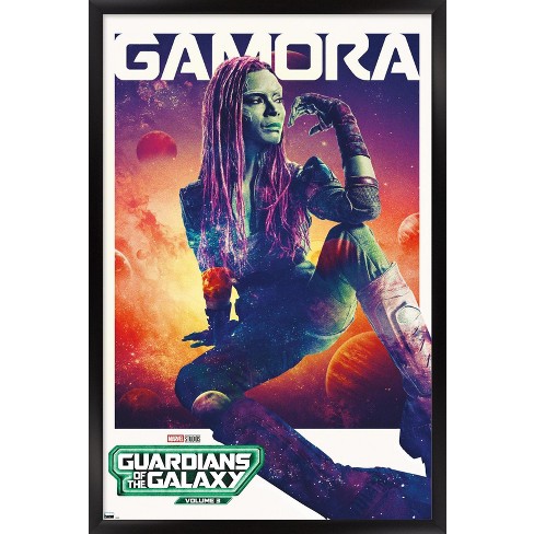 gamora guardians of the galaxy poster