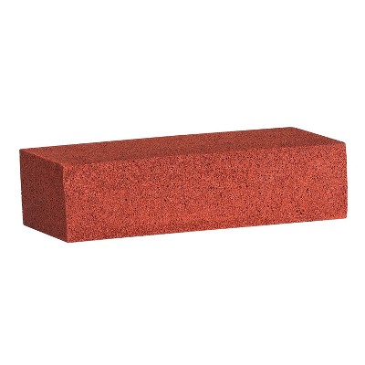 Beistle 7 1/2" x 3" x 2" Football University Bad Call Brick; Red 3/Pack 57137