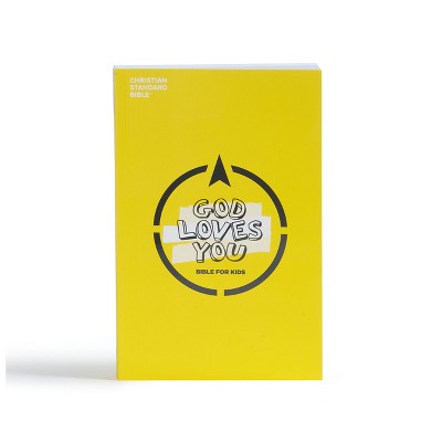 CSB God Loves You Bible for Kids - by  Csb Bibles by Holman (Paperback)