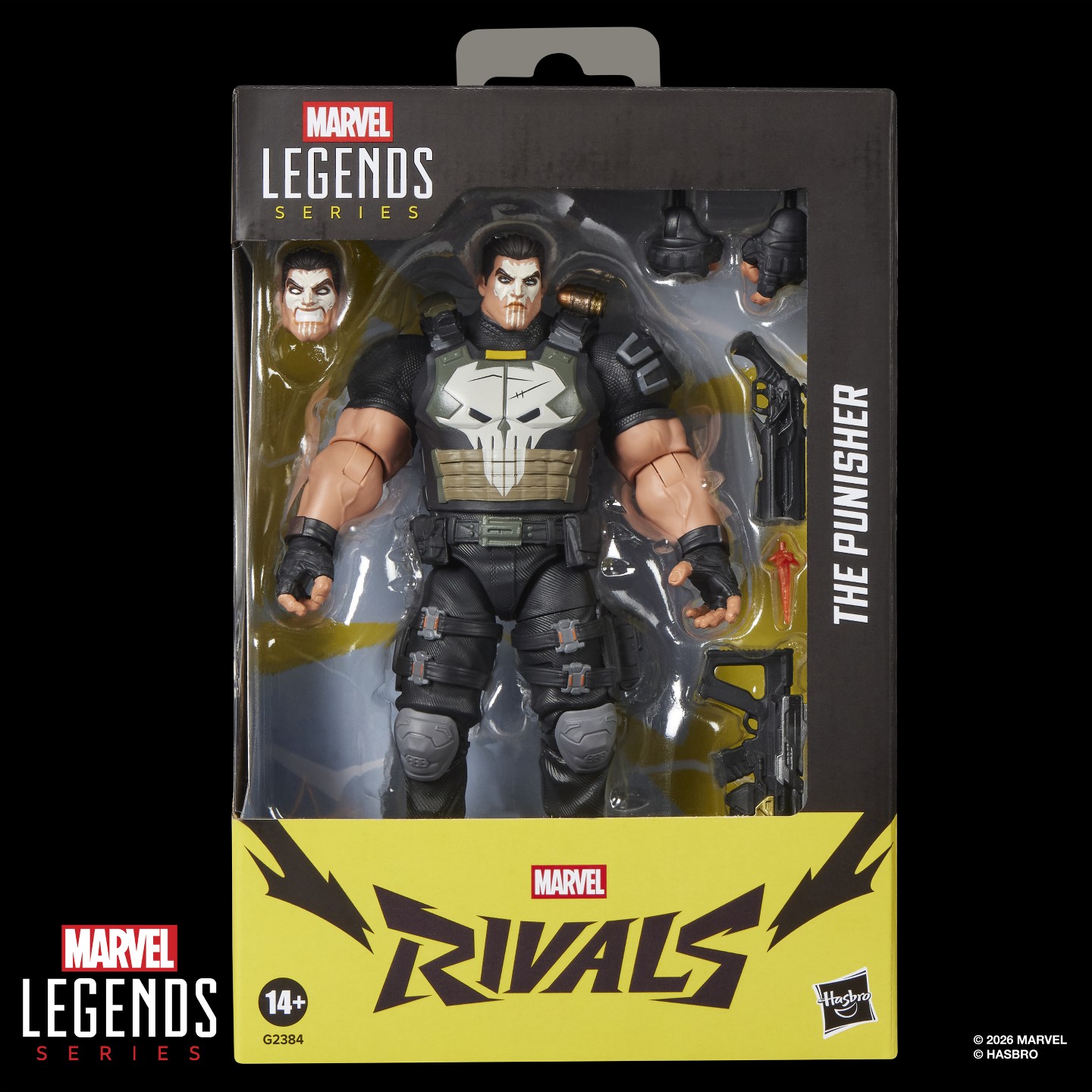 Детские фигурки Marvel Legends Series Rivals The Punisher Action Figures — фото 3